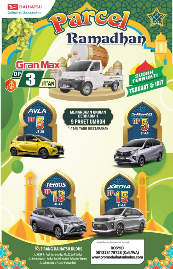 Dealer Daihatsu Kudus Promo Harga Terbaru Terbaik April